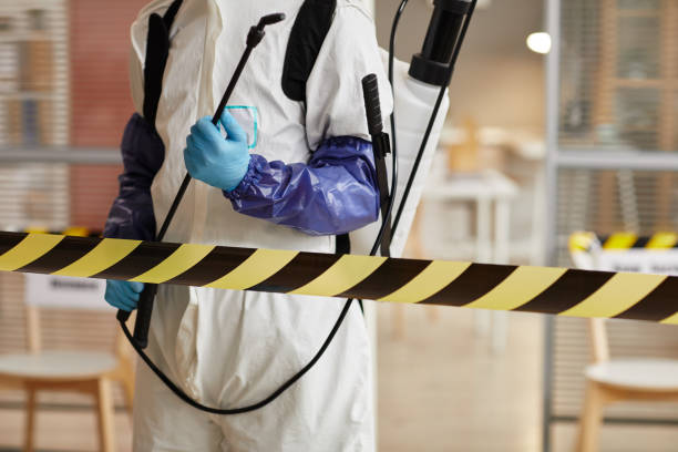 Professional Biohazard Cleanup technician working in Lynnwood, WA